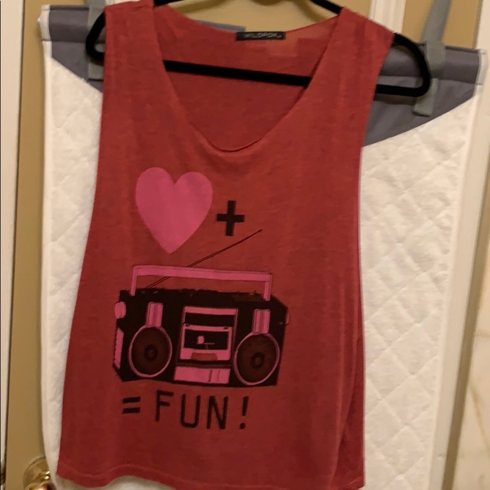 Wildfox muscle tee